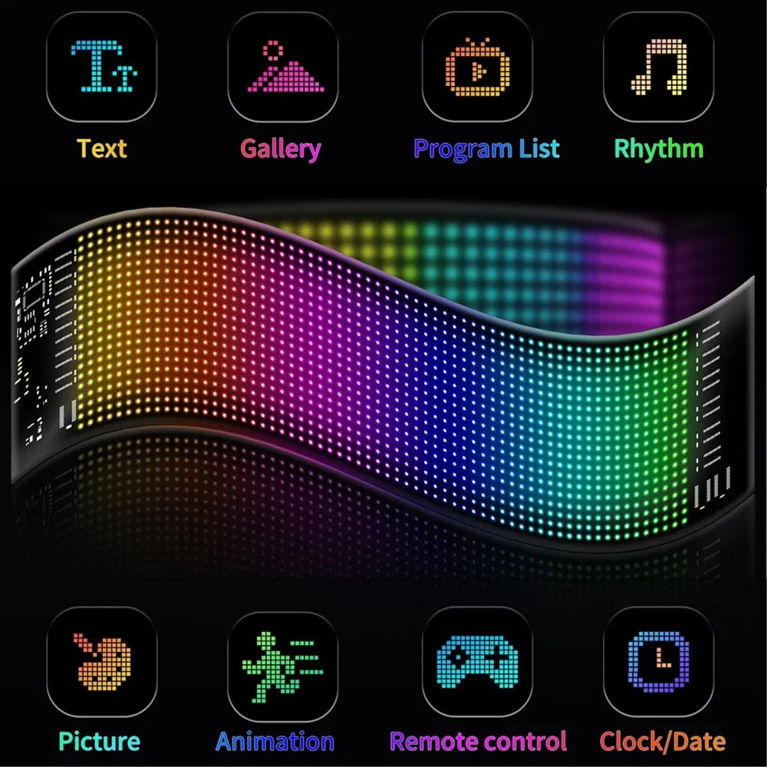 شاشة عرض LED للسيارة