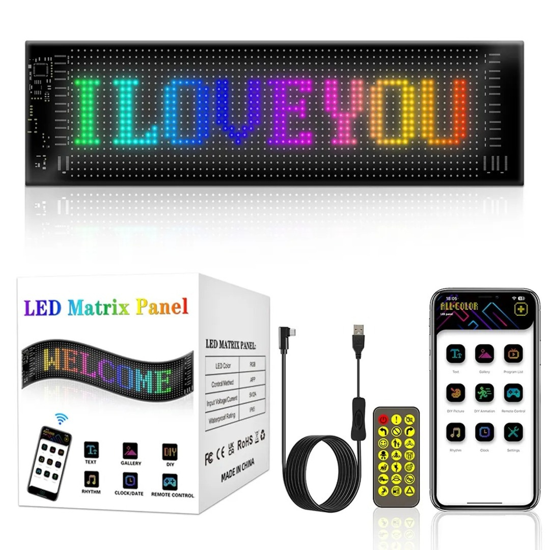 شاشة عرض LED للسيارة