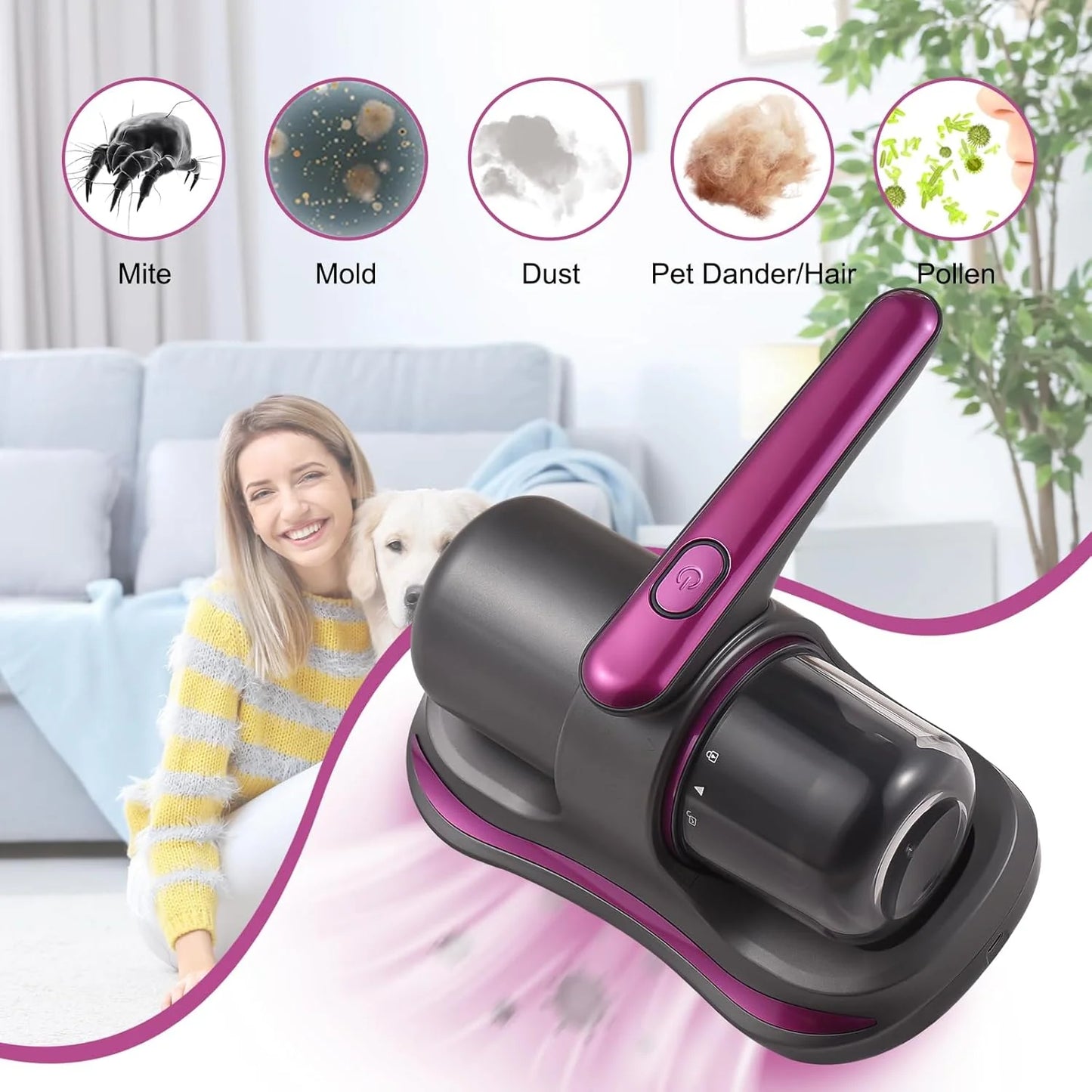 Cordless Vacuum Cleaner Mite Removal
